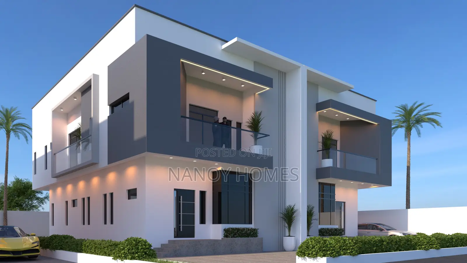 250sqm Plot for 4 Bedroom Semi-Detached Duplex-Sheretti Kabusa, Abuja