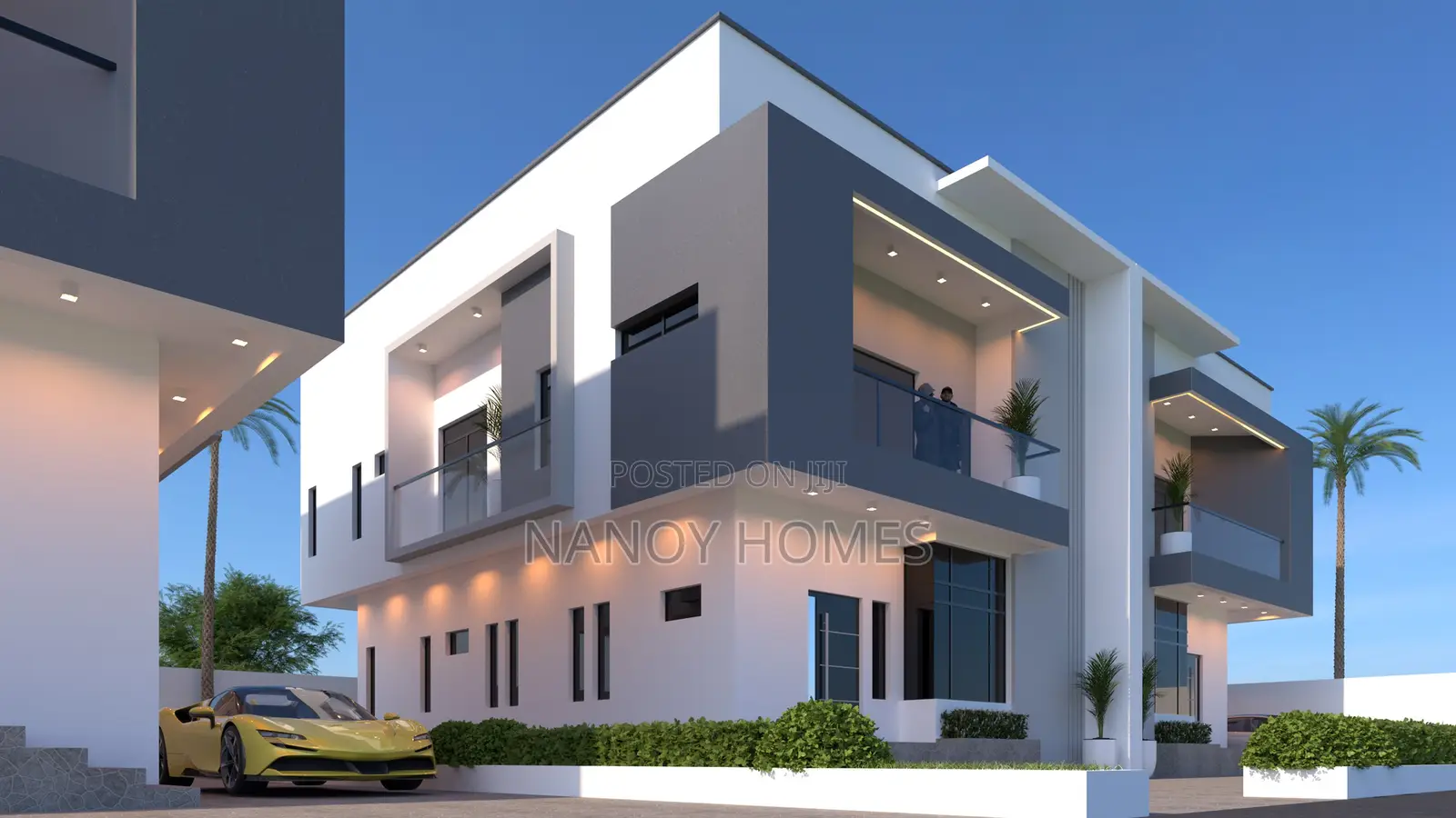 250sqm Plot for 4 Bedroom Semi-Detached Duplex-Sheretti Kabusa, Abuja