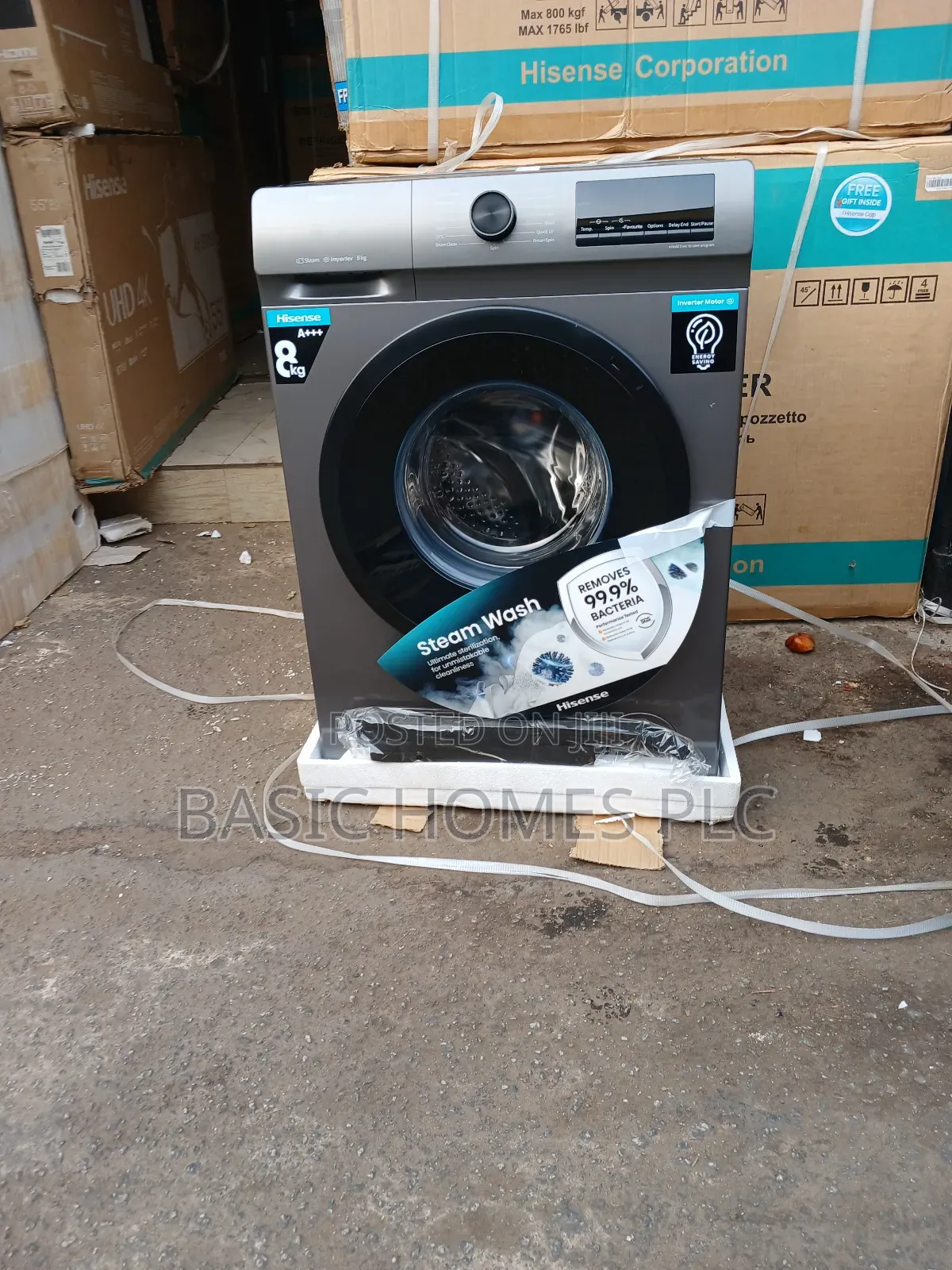 Hisense Washing Machine 8kg