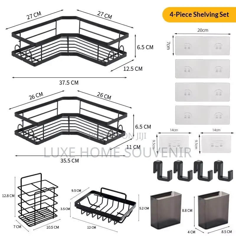 5 in 1 Bathroom Corner Shelf Shower Candy