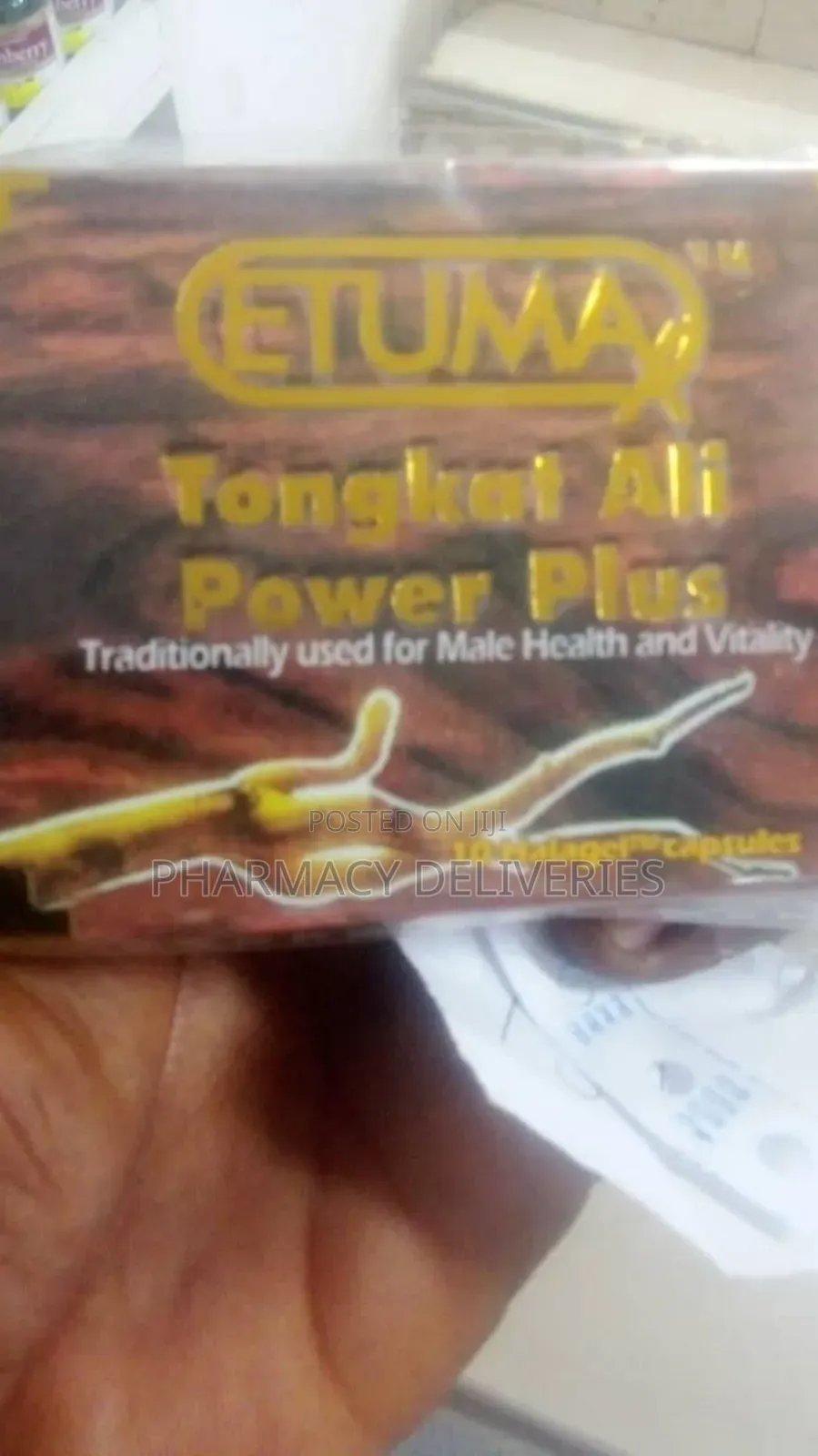 Etumax Tongkat Ali Power Plus Capsule for Top Stable Performance
