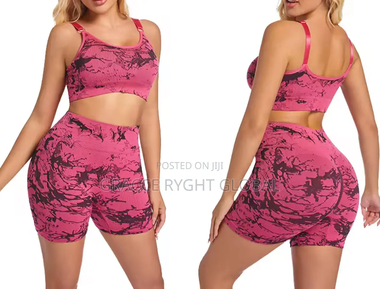 Tie and Dye Yoga 2pcs Set
