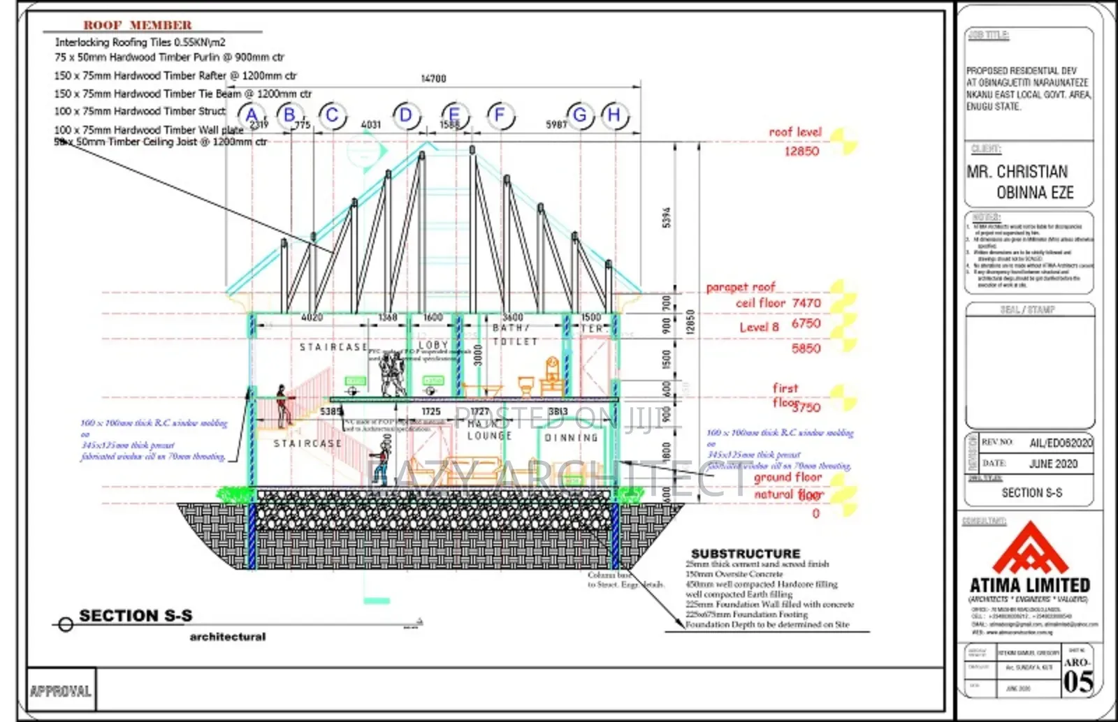 Full Architectural Drawing With Building Approval