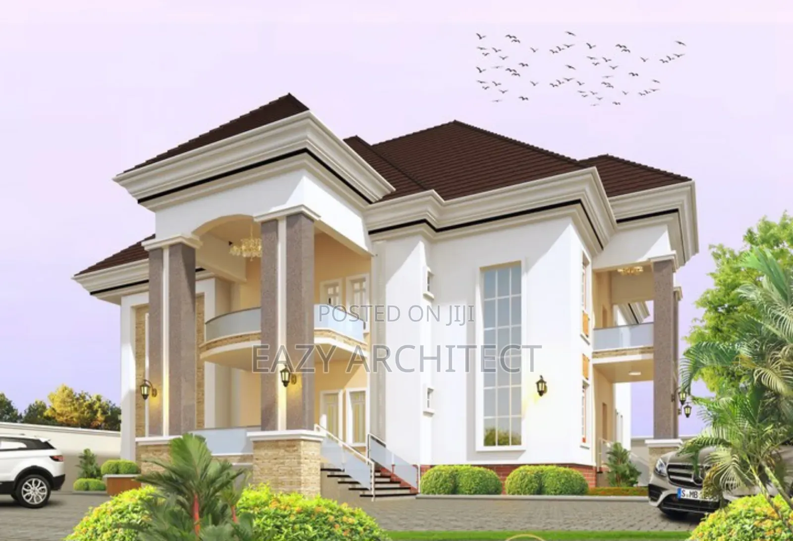 Full Architectural Drawings of Duplex, Bungalow, Apartment