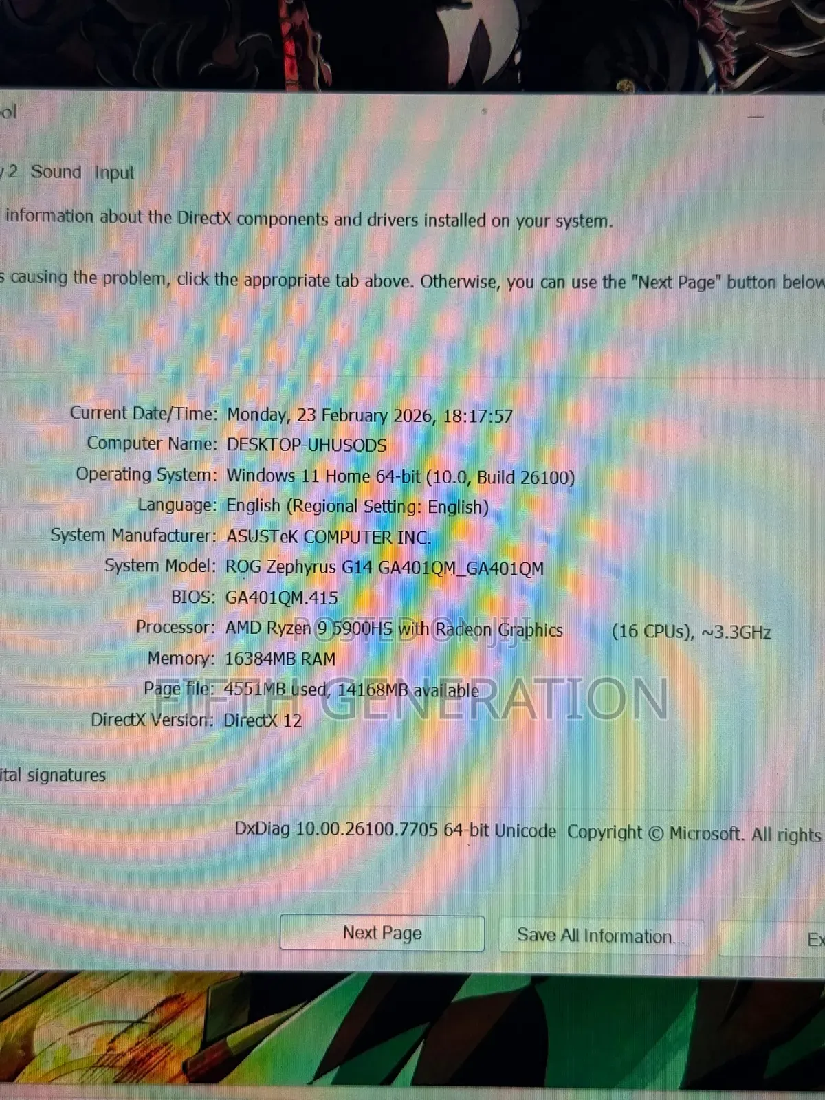 Laptop Asus ROG Zephyrus G14 16GB AMD Ryzen 9 SSD 1T