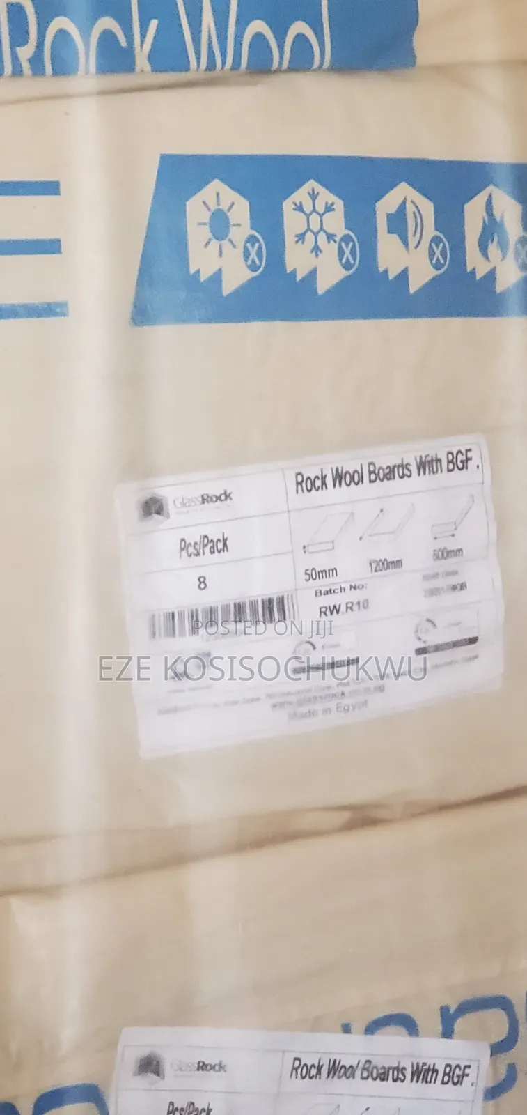 Glassrock Rock Wool 50mm
