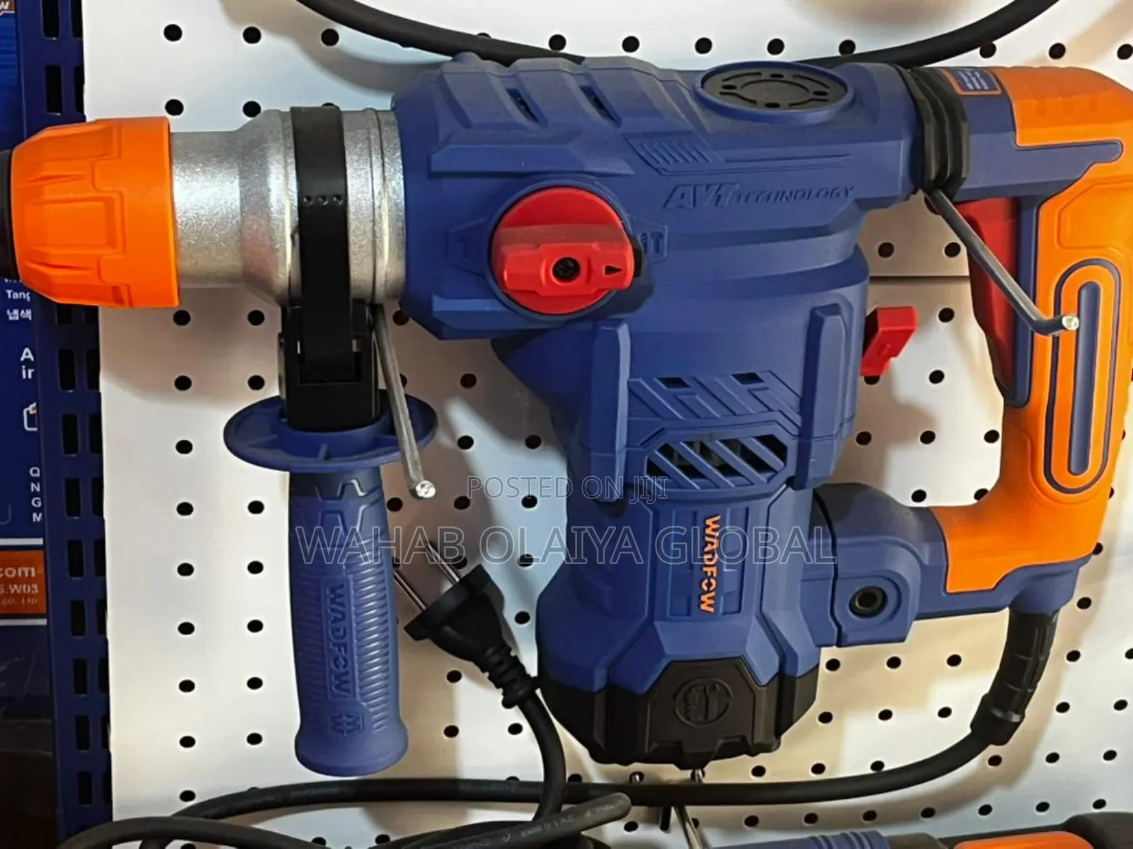 Wadfow 1500w Rotary Hammer 32mm SDS Plus