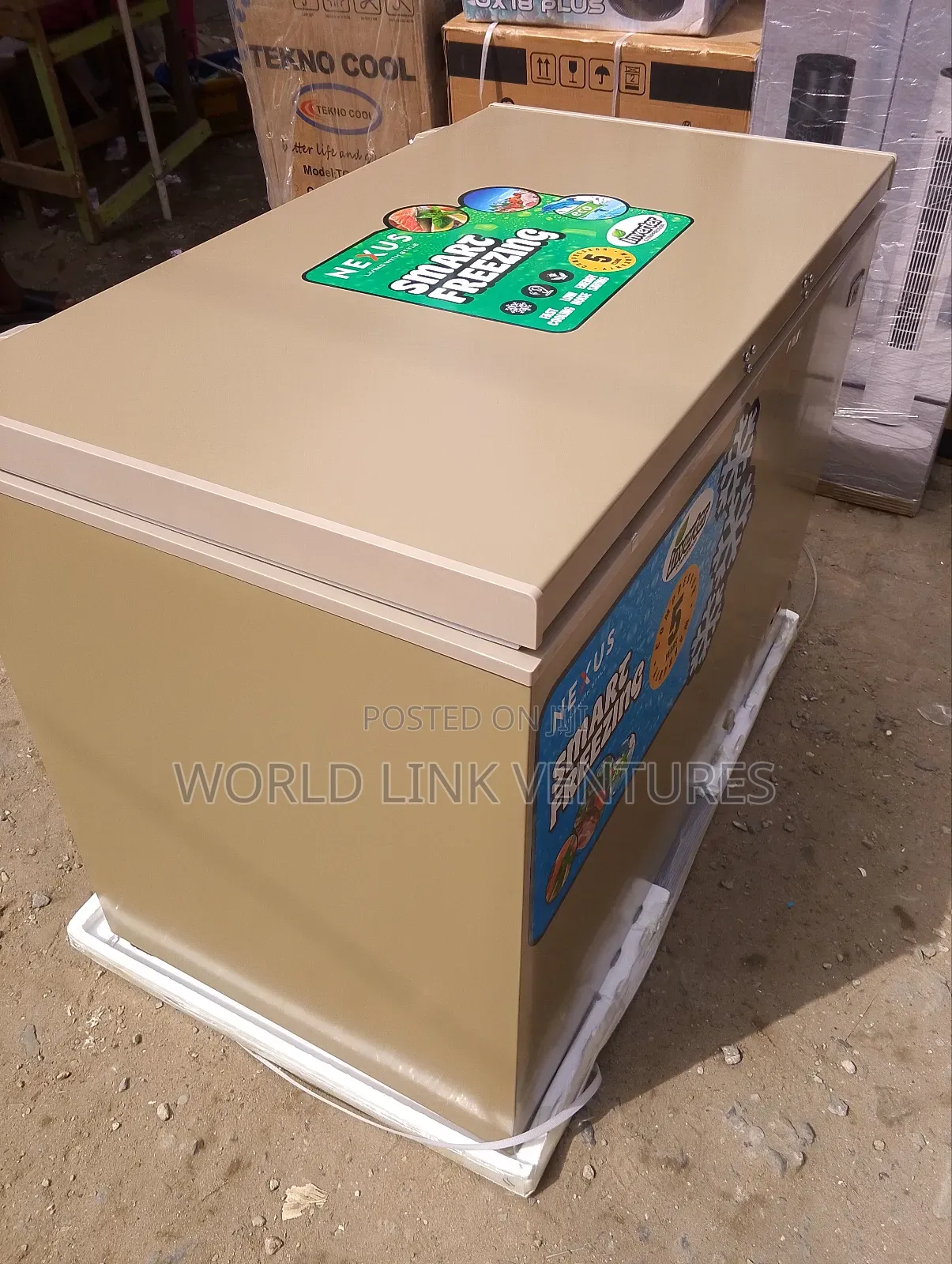 Nexus Chest Freezer Model Nx-400hel Inverter Compressor.
