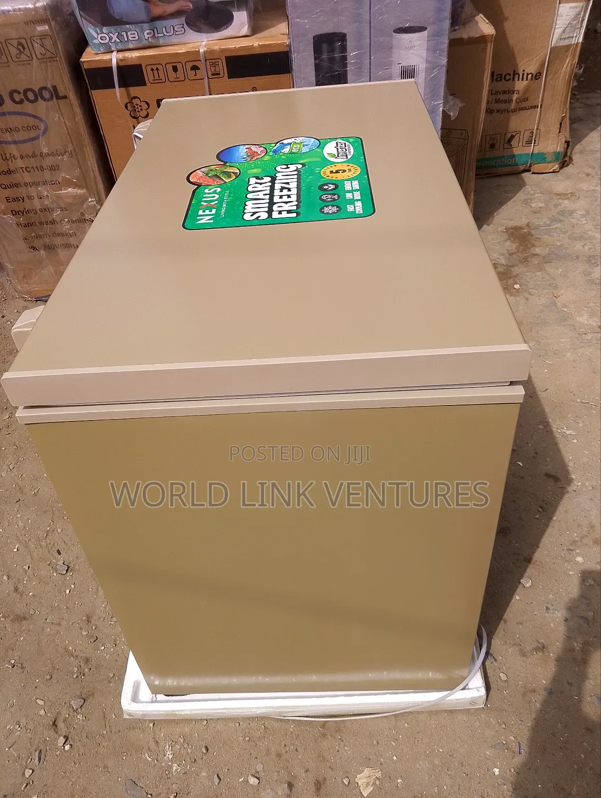 Nexus Chest Freezer Model Nx-400hel Inverter Compressor.