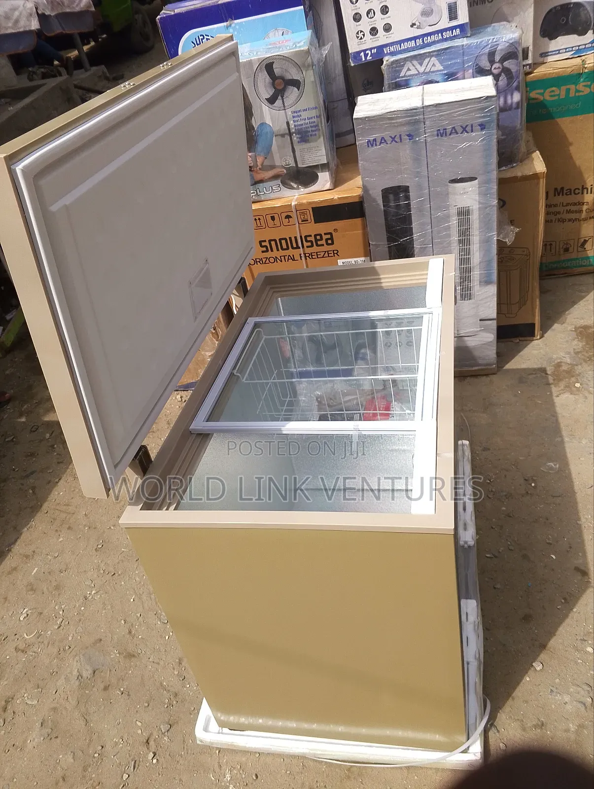 Nexus Chest Freezer Model Nx-400hel Inverter Compressor.
