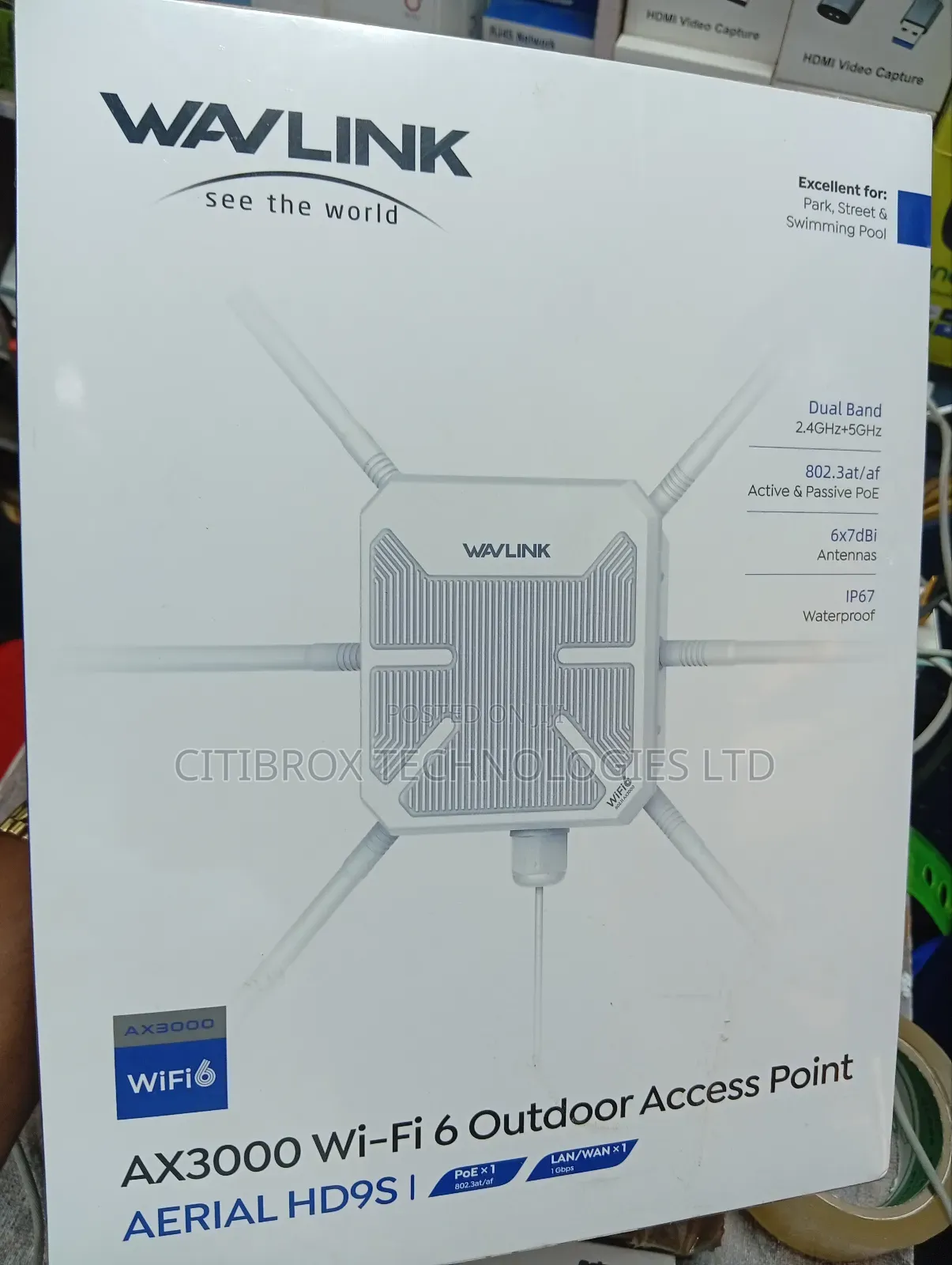 Wavlink Ax3000 Wifi Aerial Hd9s