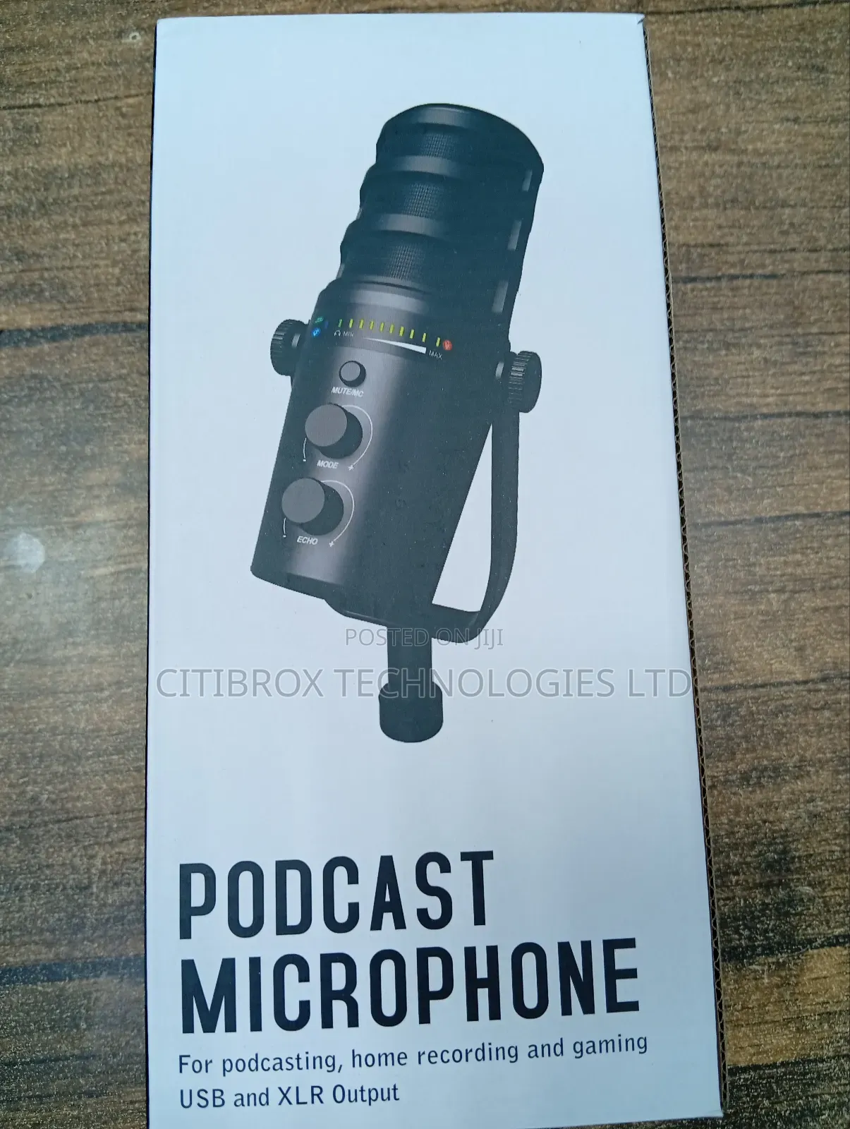 Podcast Microphone Usb and XLR Output