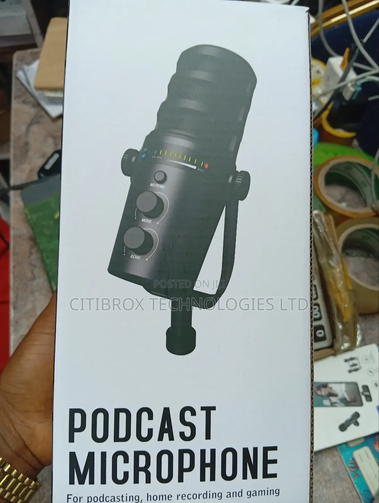Podcast Microphone Usb and XLR Output