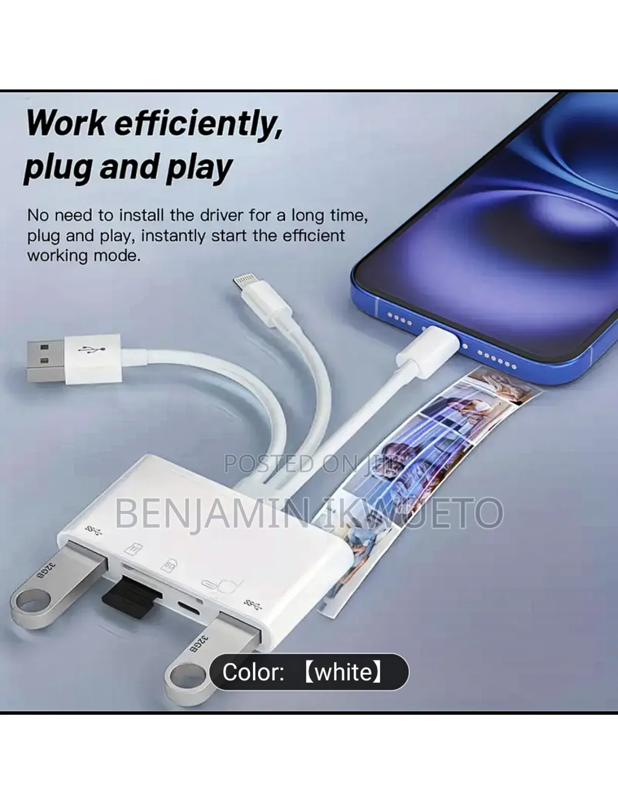 5-in-1 Multifunctional Adapter/ Card Reader
