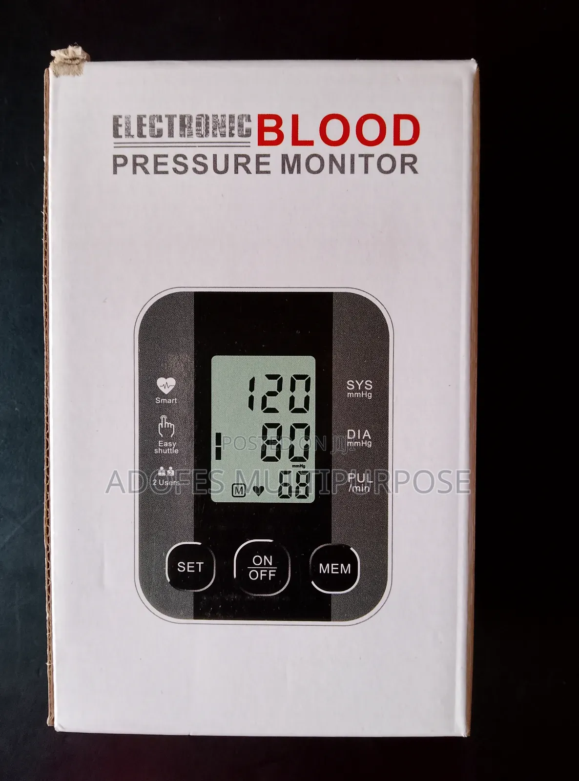 Bp Monitor With Longer Curve