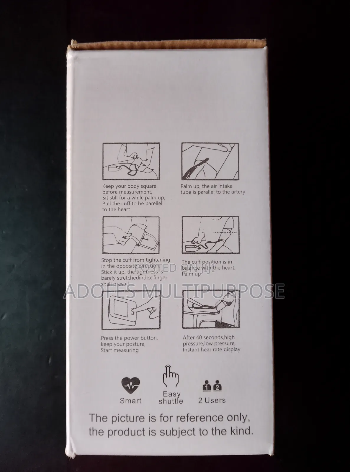 Bp Monitor With Longer Curve