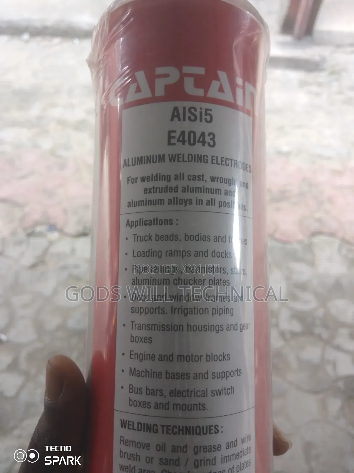Gauge 10 Aluminum Electrode