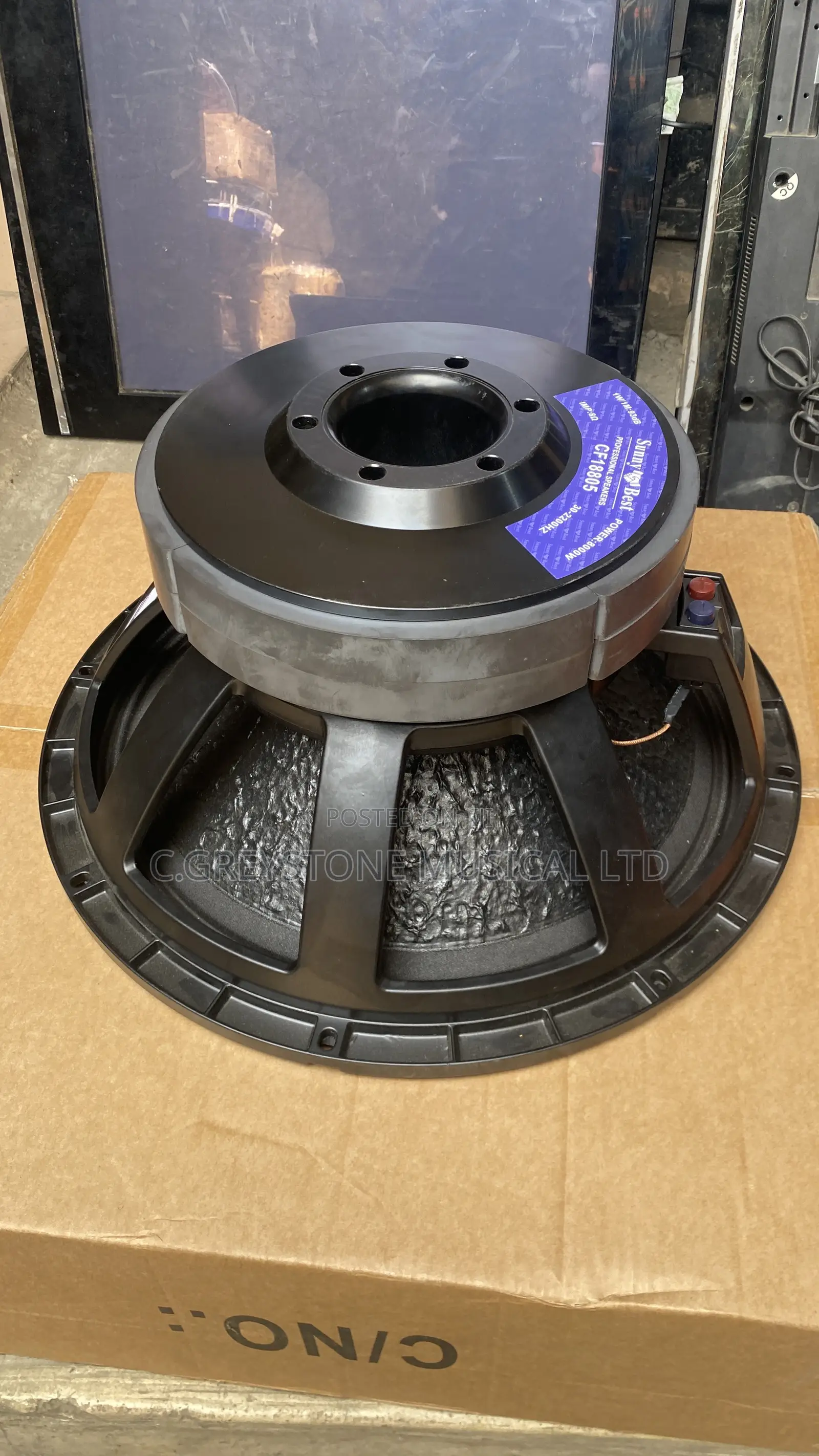 18inches Double Magnet 125coil Sb