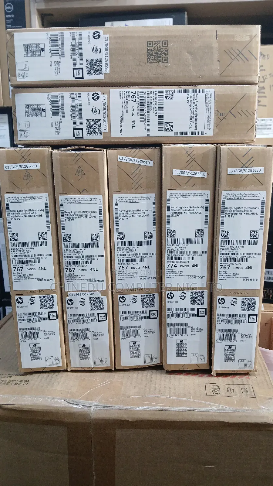 New Laptop HP 250 G10 8GB Intel Core 3 SSD 512GB