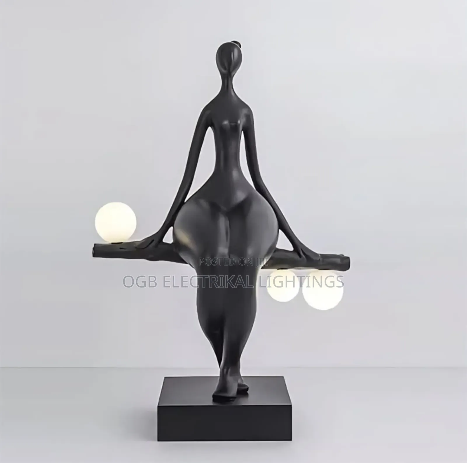Sculpture Art Humanoid Lamp