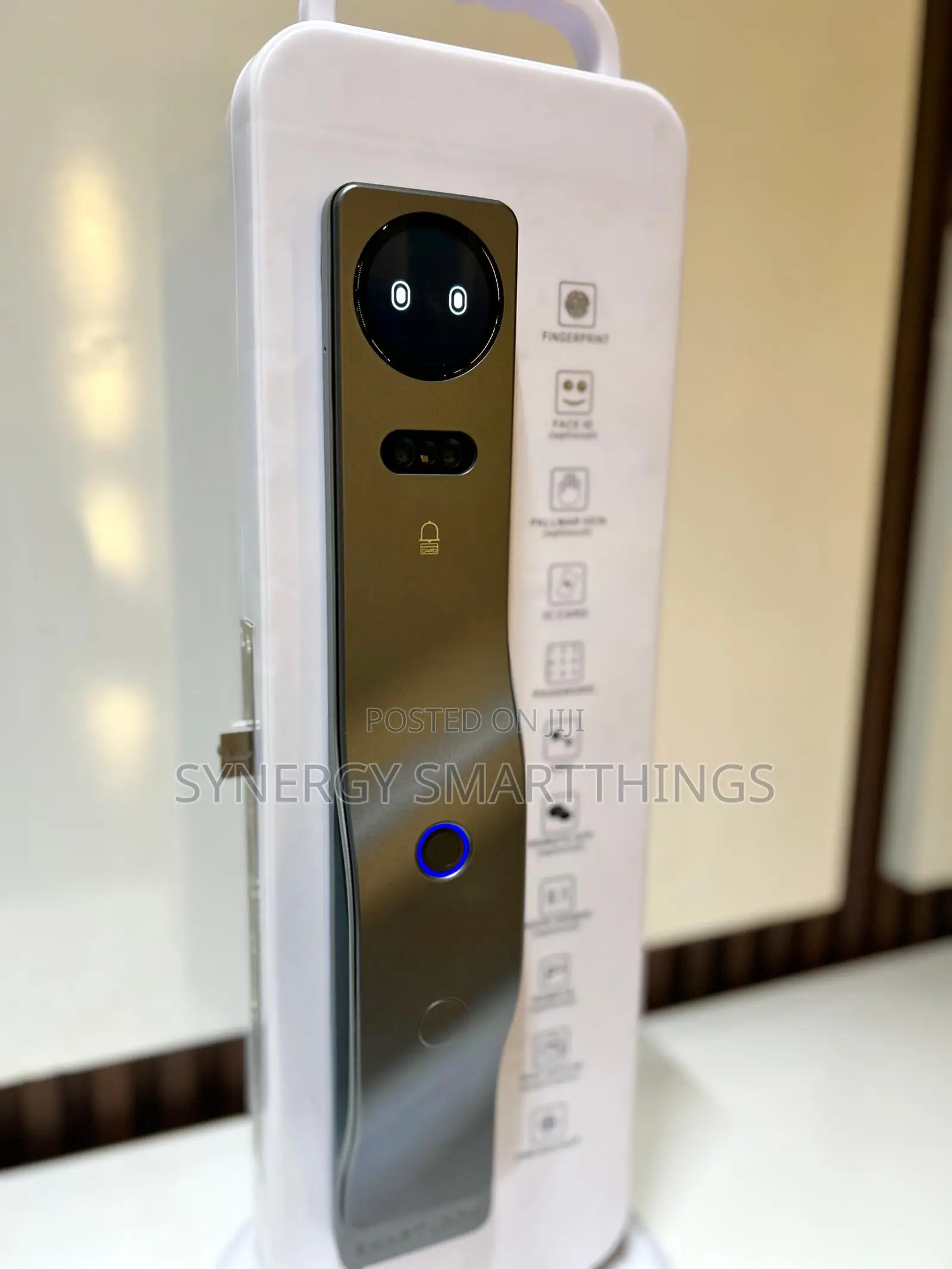Tuya Ai Smart Door Lock Facial Recognition Thumbprint Password Keys
