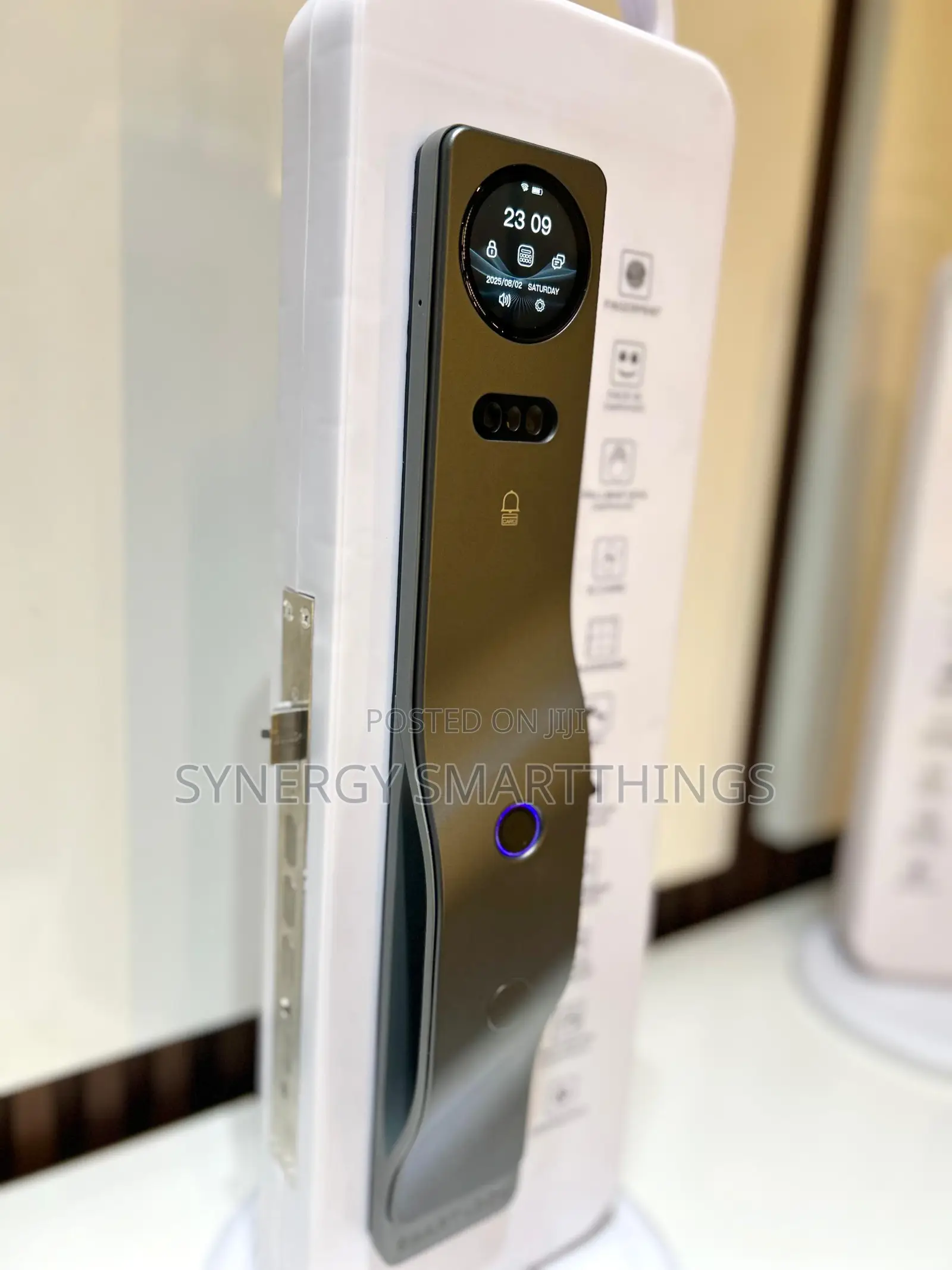 Tuya Ai Smart Door Lock Facial Recognition Thumbprint Password Keys