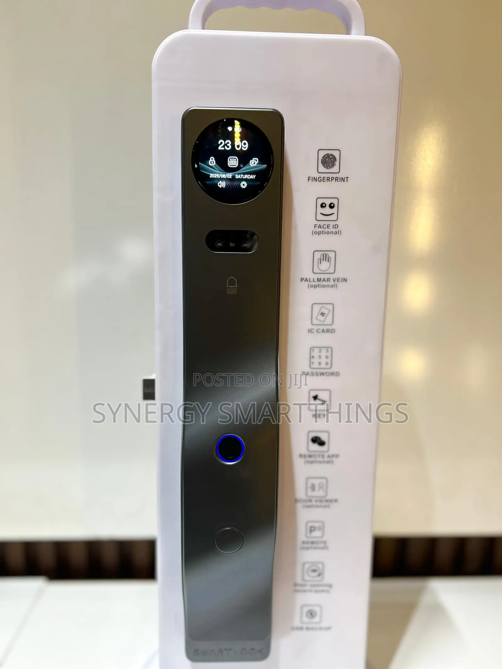 Tuya Ai Smart Door Lock Facial Recognition Thumbprint Password Keys