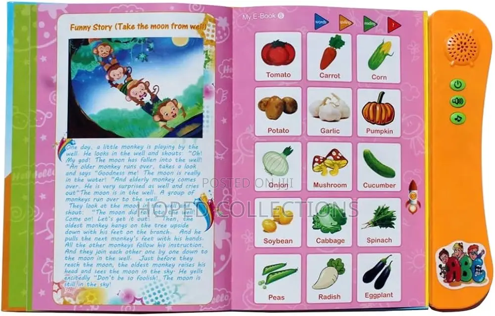Children Learning Book