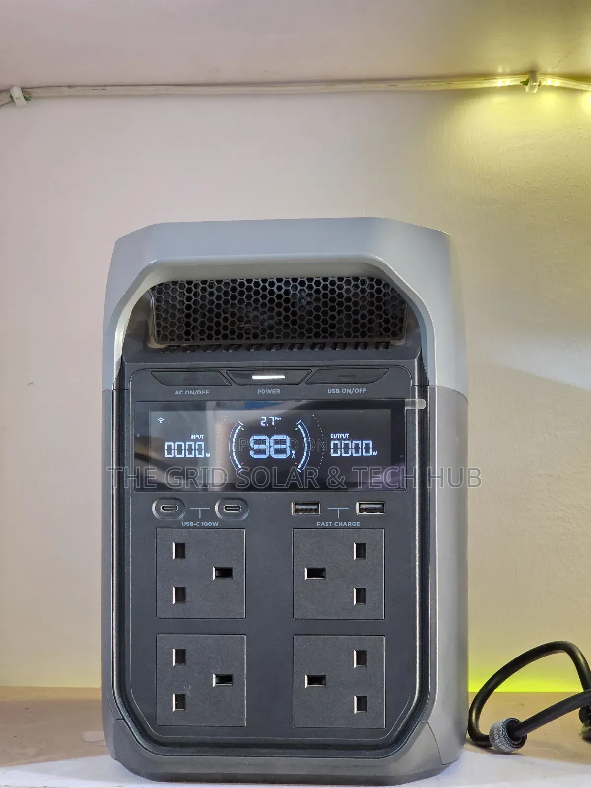 Brand New Ecoflow Delta 3 (1800w / 1kwh) Heavy-Duty Power Station
