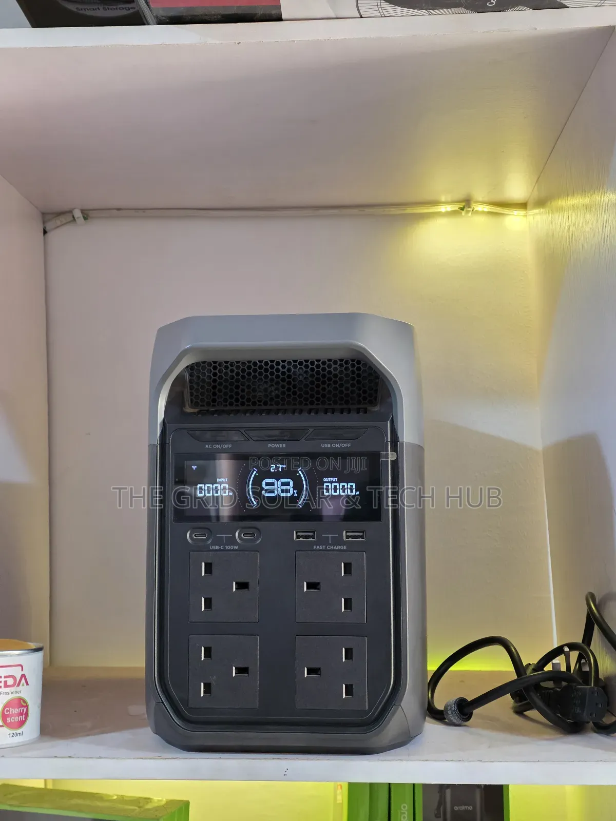 Brand New Ecoflow Delta 3 (1800w / 1kwh) Heavy-Duty Power Station
