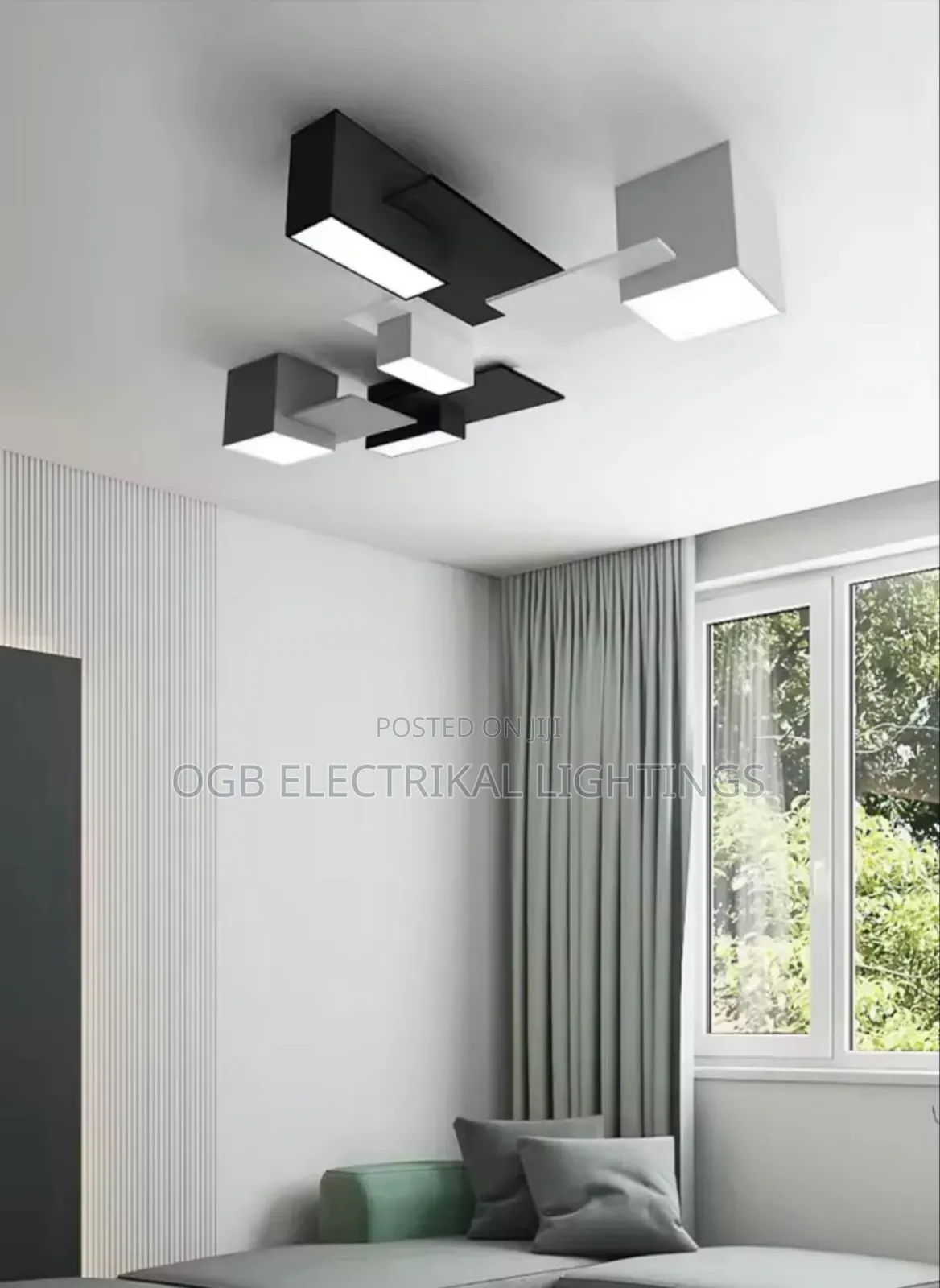 Modern Iron Led Ceiling Lamp