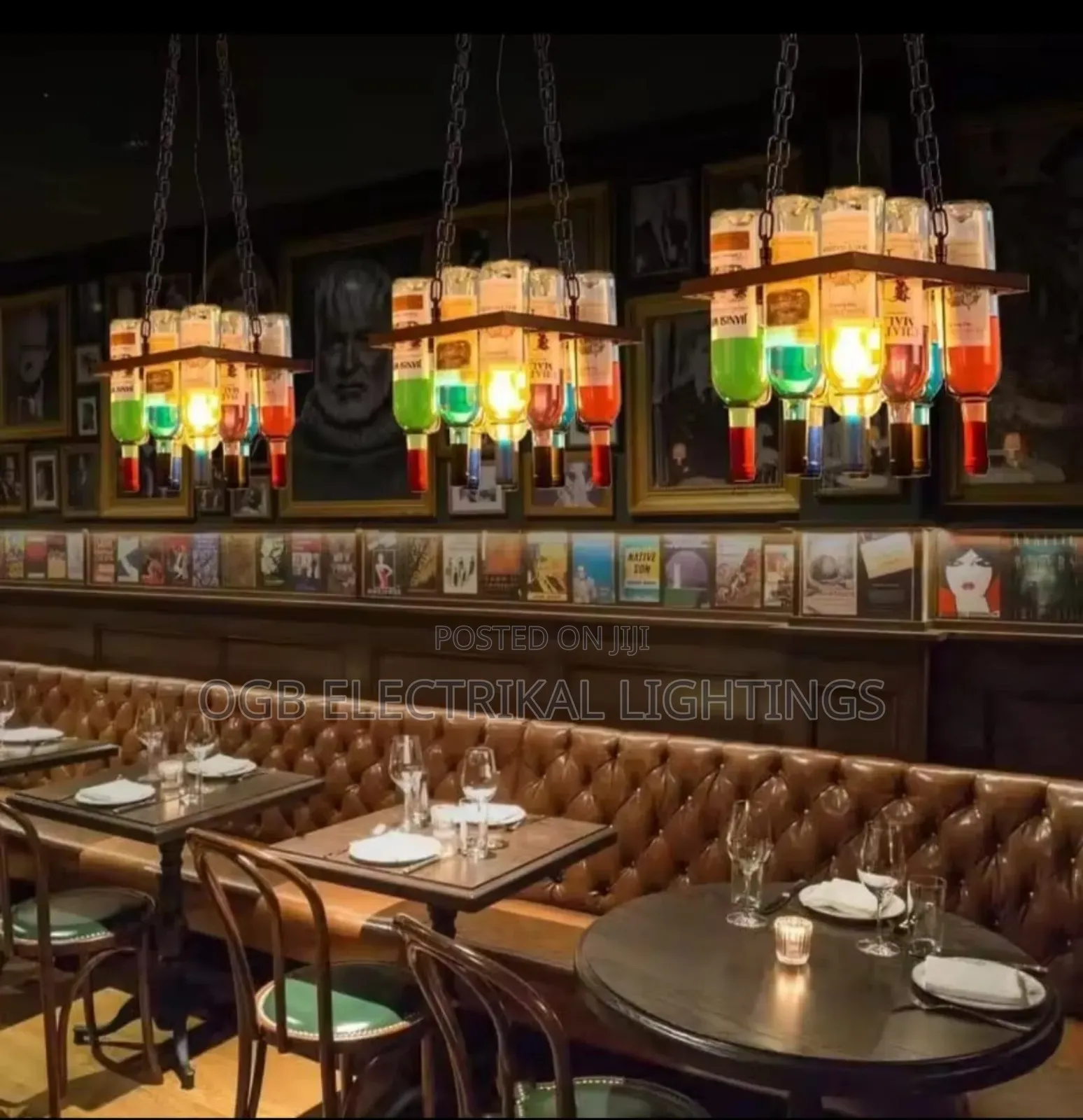 Vintage Pendant Lamp For Restaurant