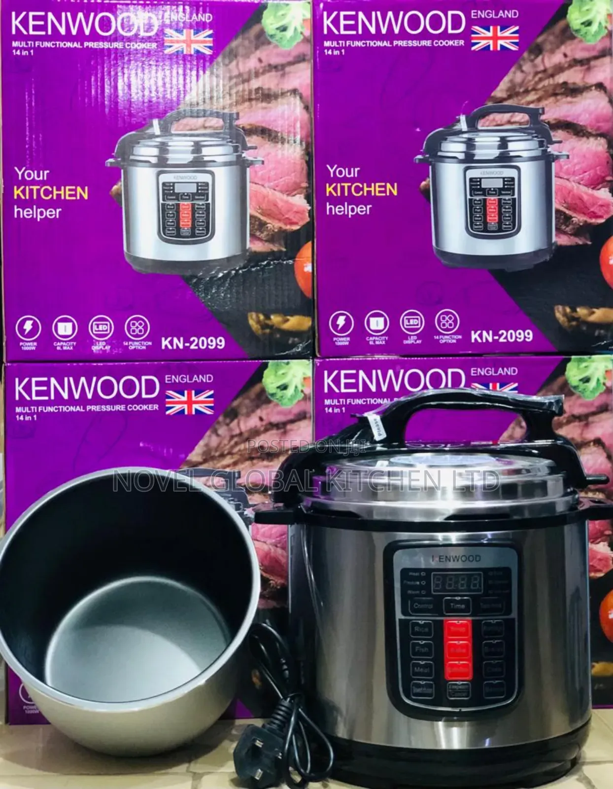 Kenwood Pressure Cooker 6l