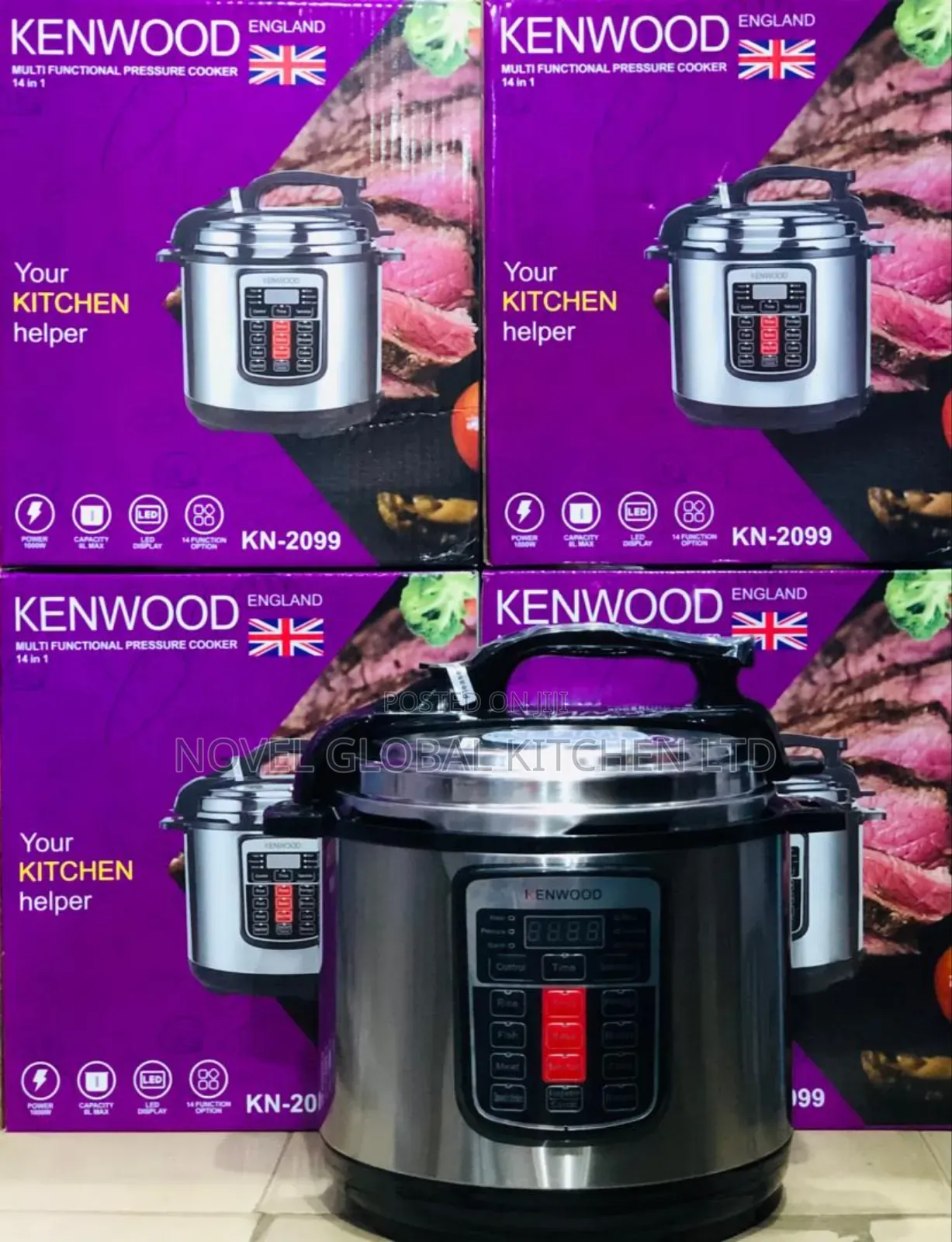 Kenwood Pressure Cooker 6l