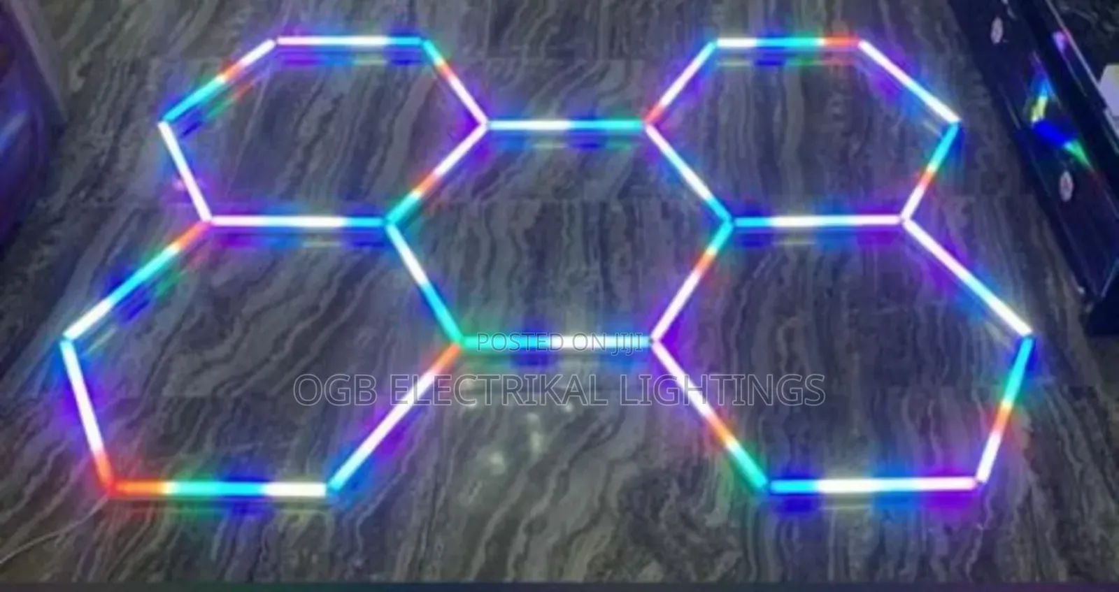 Hexagon Garage Light