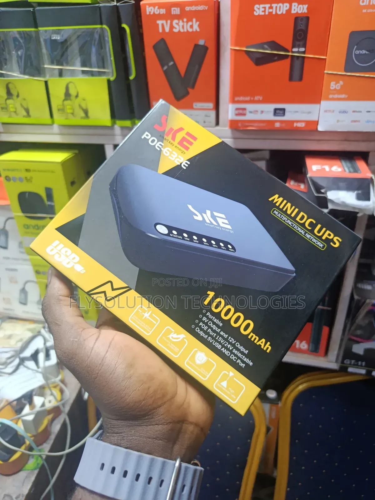 Ske Poe-632e 10000mah Mini Dc Ups Router Power Bank