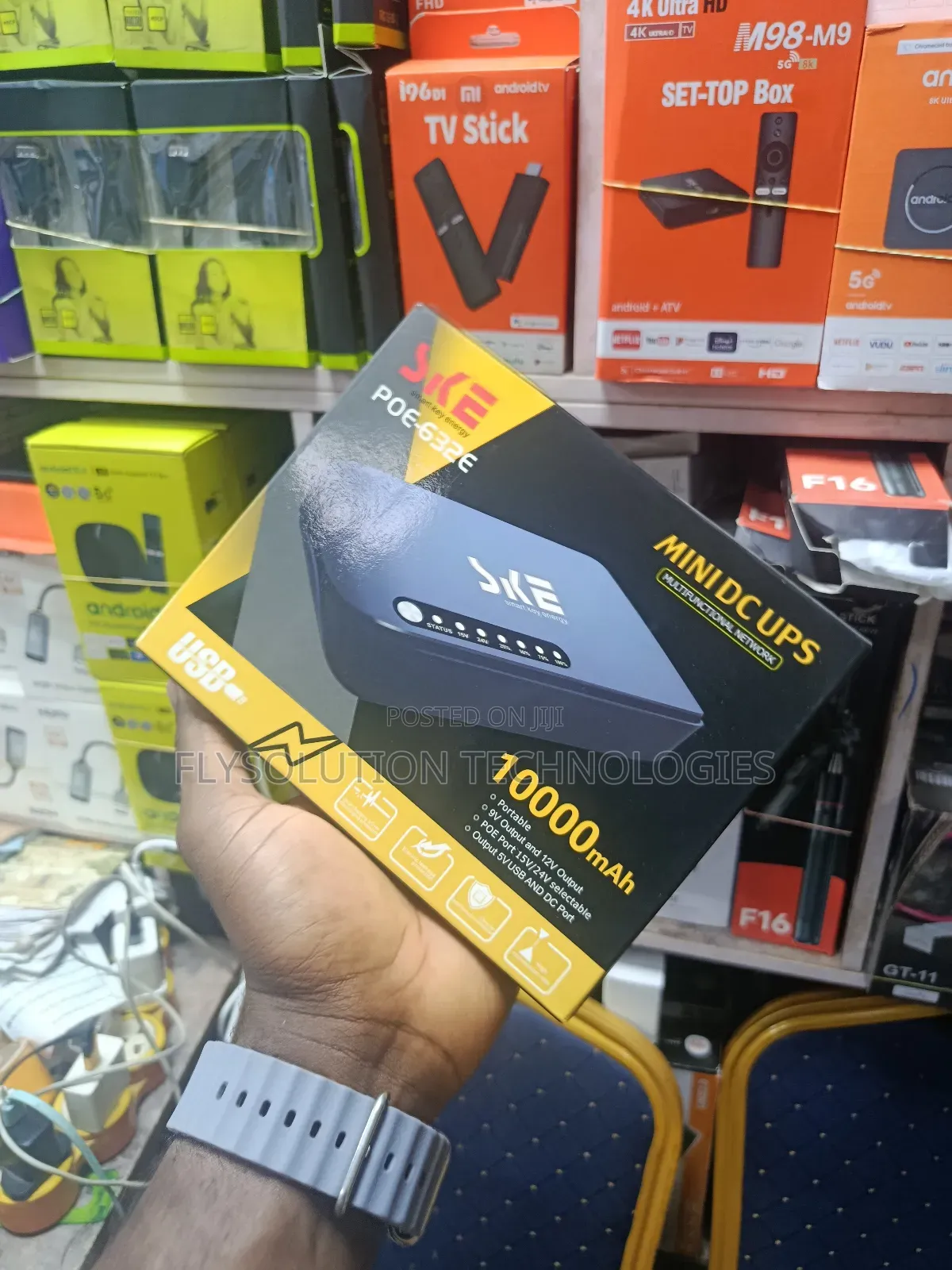 Ske Poe-632e 10000mah Mini Dc Ups Router Power Bank