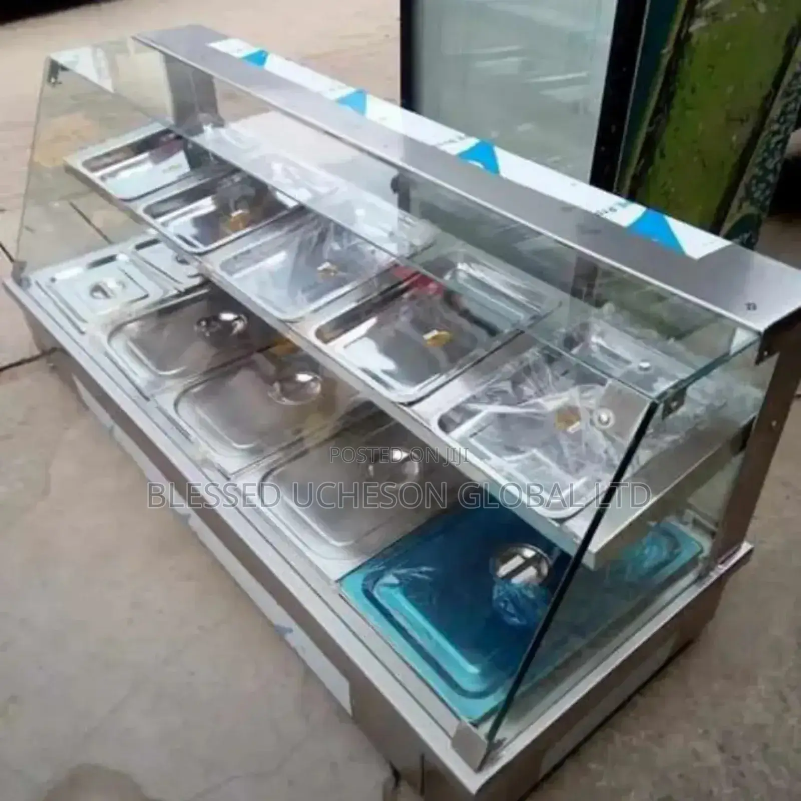 5 Plate Food Warmer Display (Fabricated).