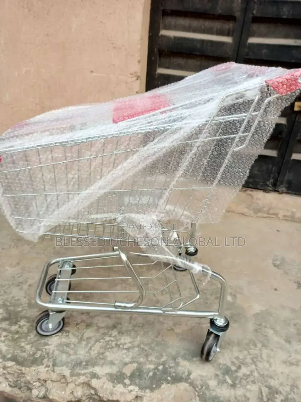 Stainless Steel Shopping Trolley (100 Litre Capacity)