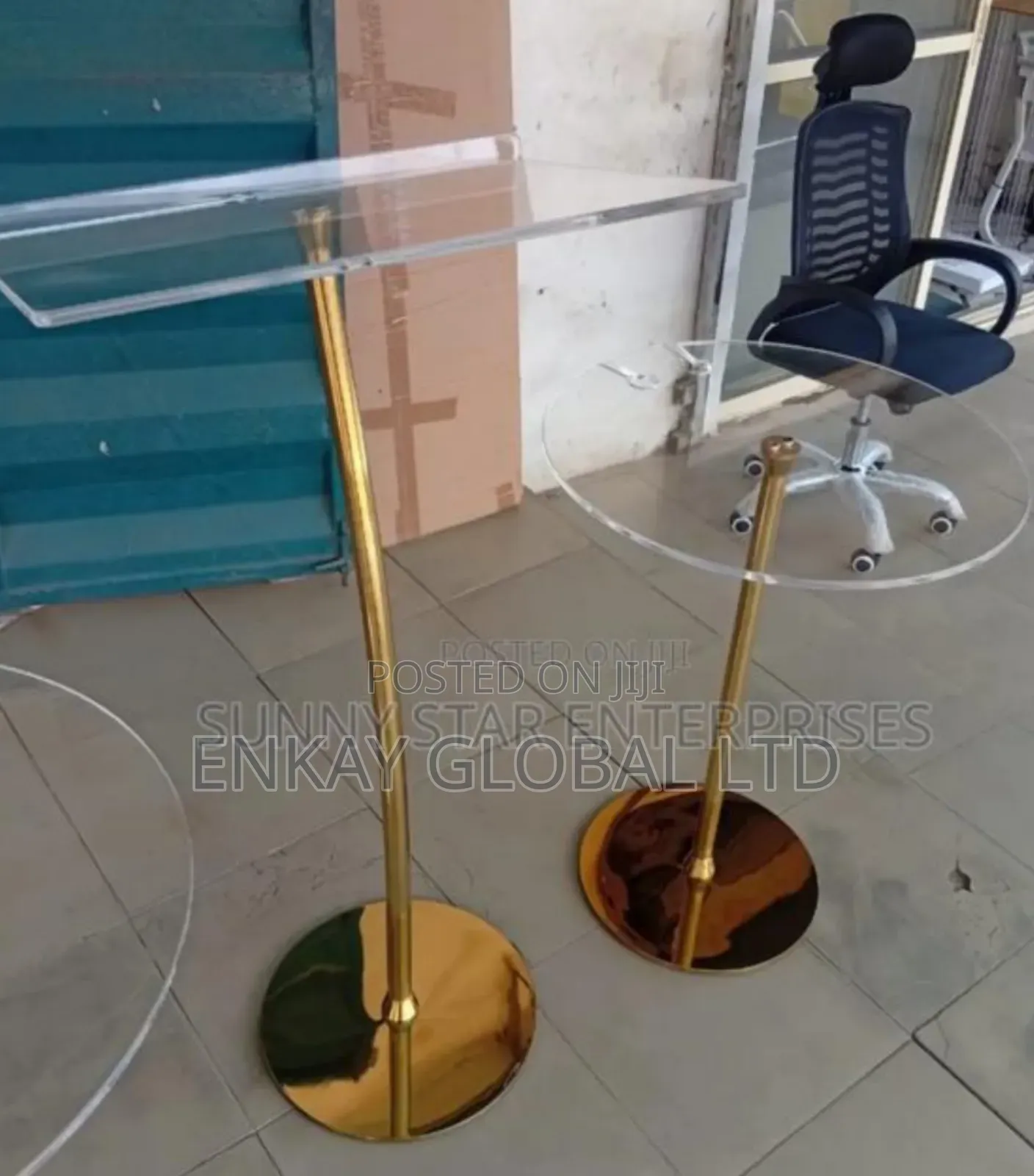 Imported Unbreakable Golden Acrylic