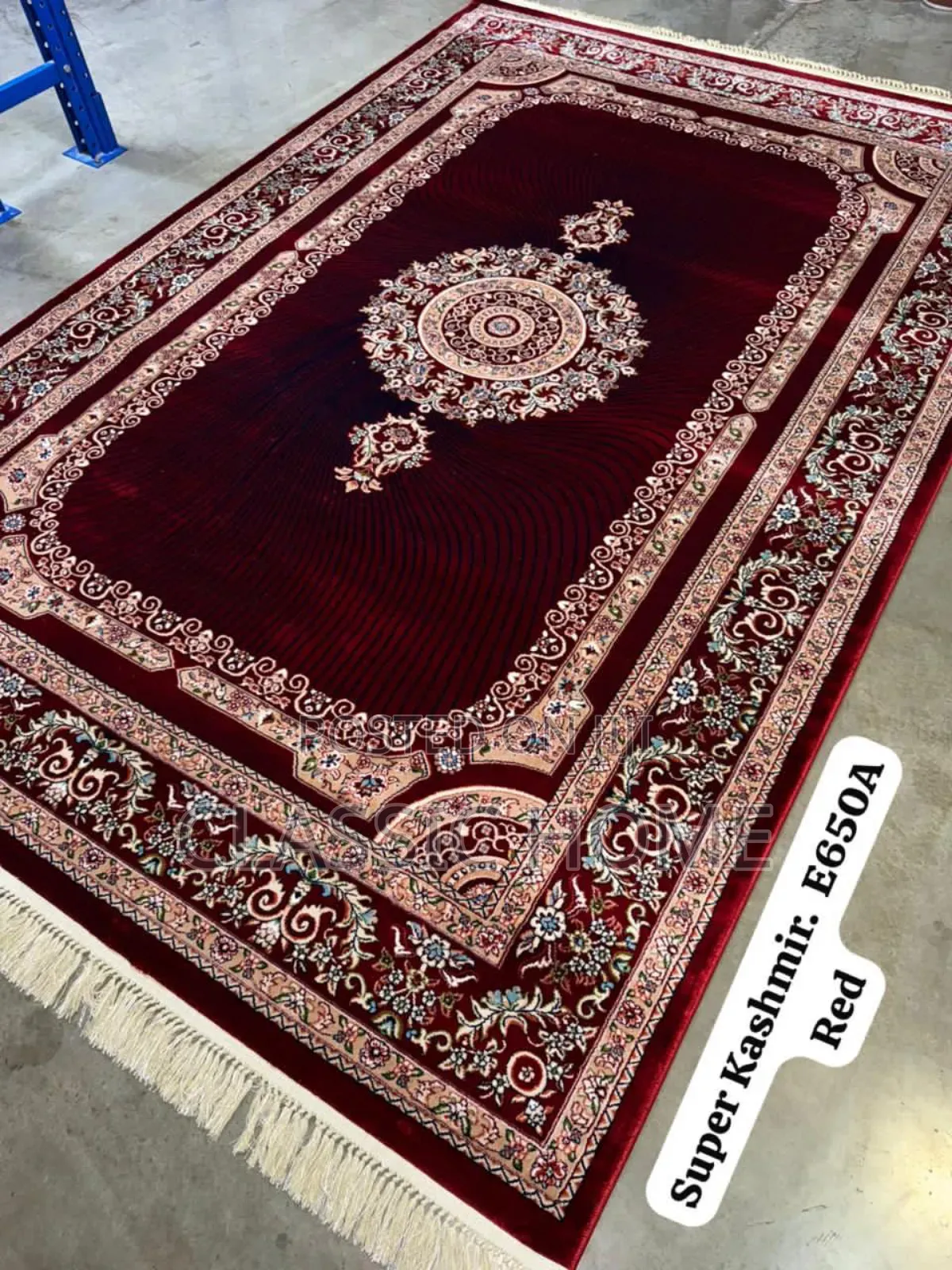 Executive Kashmir Red Center Rug