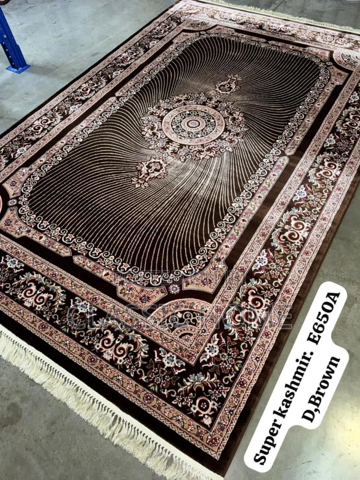 Brown Luxury Center Rug