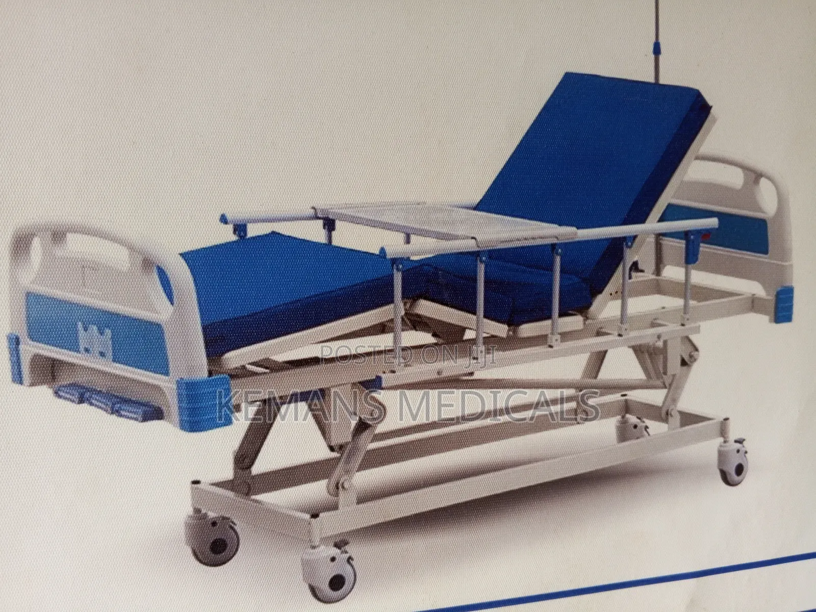 Three Crank Hospital Bed
