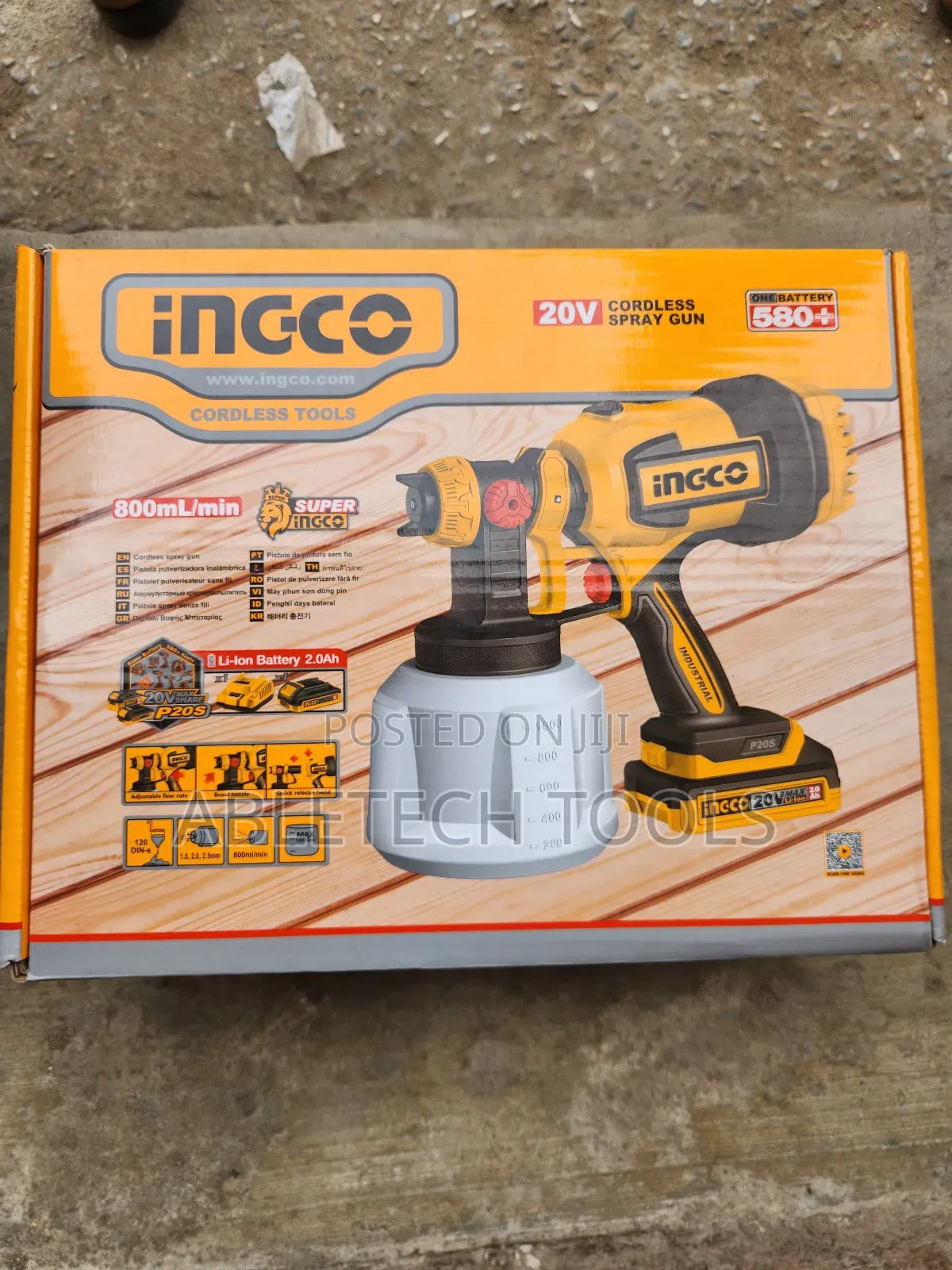 Total Cordless Spray Gun