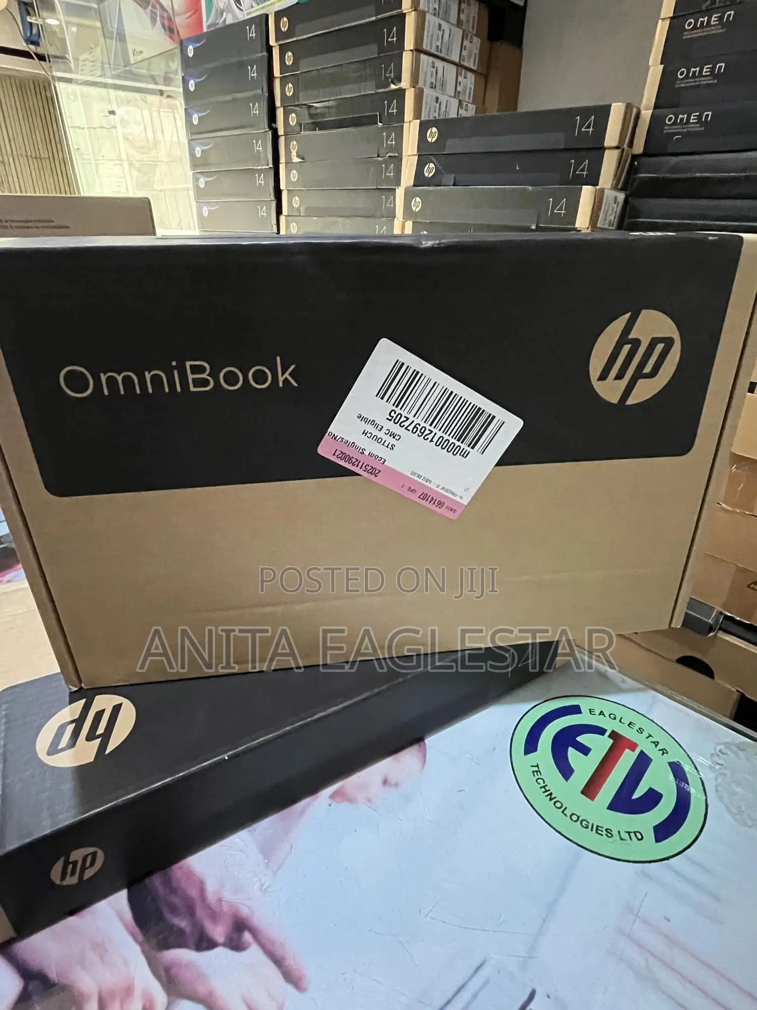 New Laptop HP OmniBook 5 Flip 16GB Intel Core 7 SSD 512GB