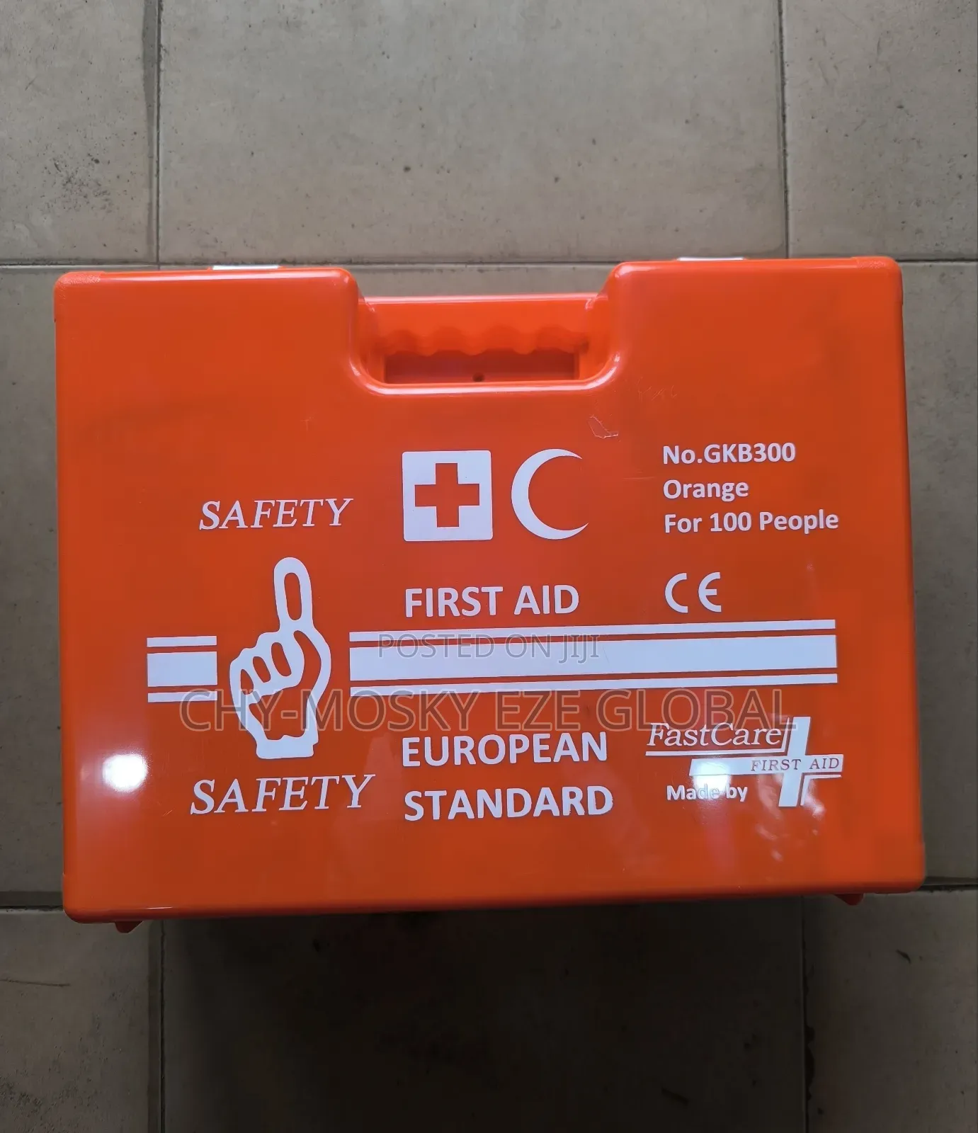 First Aid Box (With Complete Accessories) 100 People