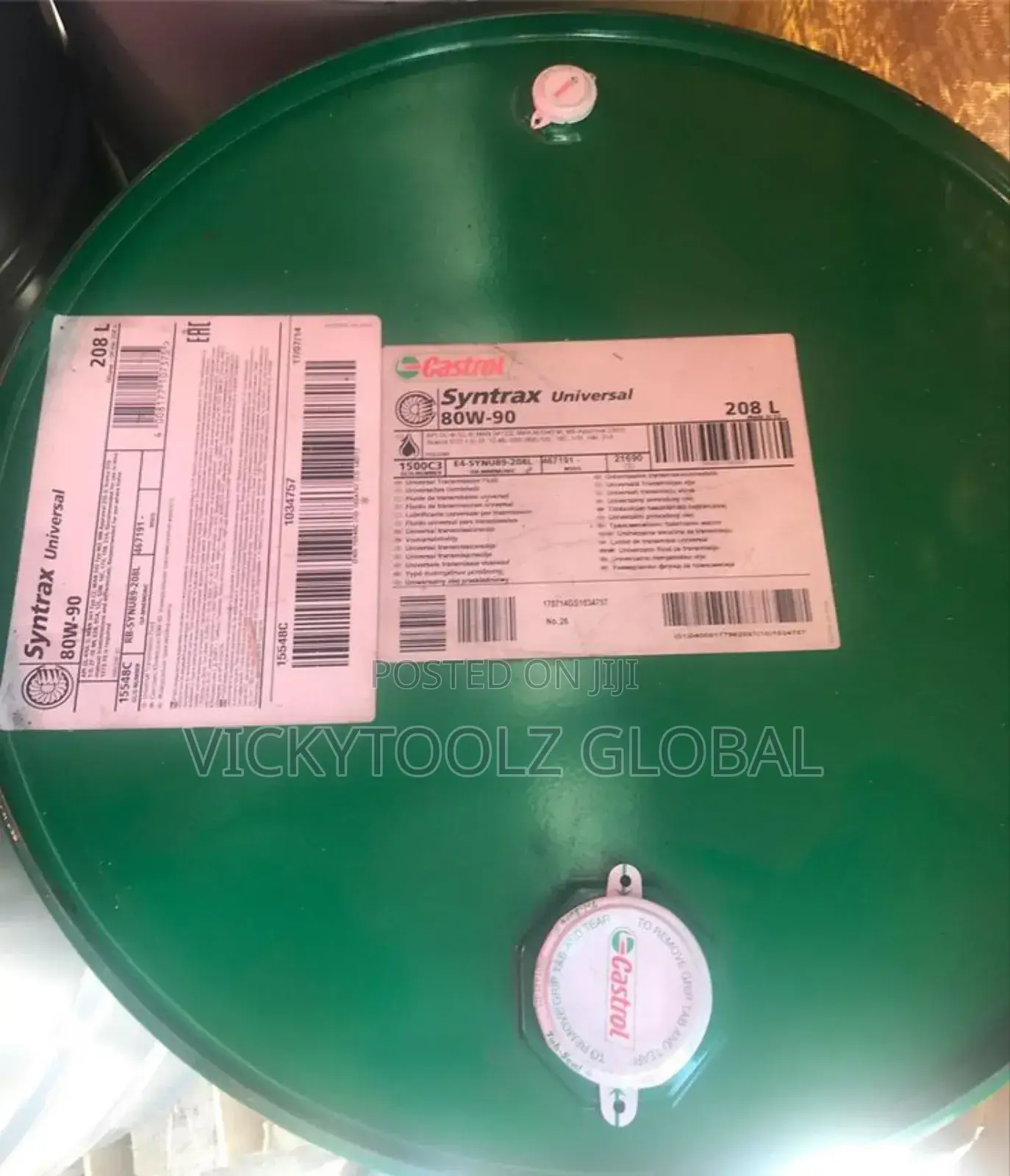 Castrol Syntrax Universal 80w-90 (208l) Drum