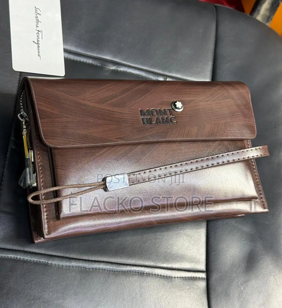 Original Mont Blanc Leather Purse For Men