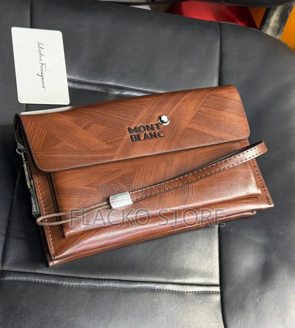 Original Mont Blanc Leather Purse For Men
