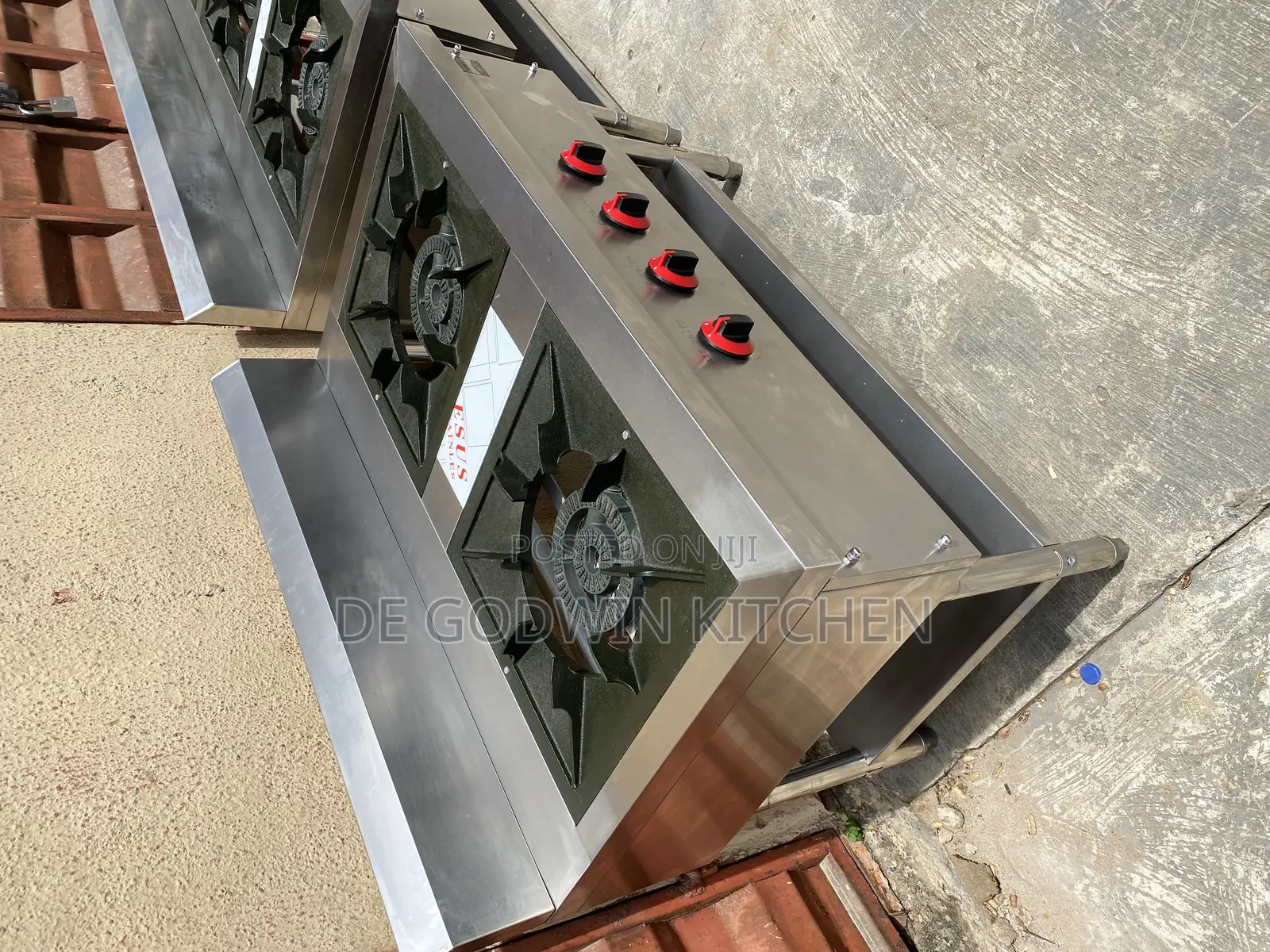 2 Burners Standing Gas Cooker For Big Stove